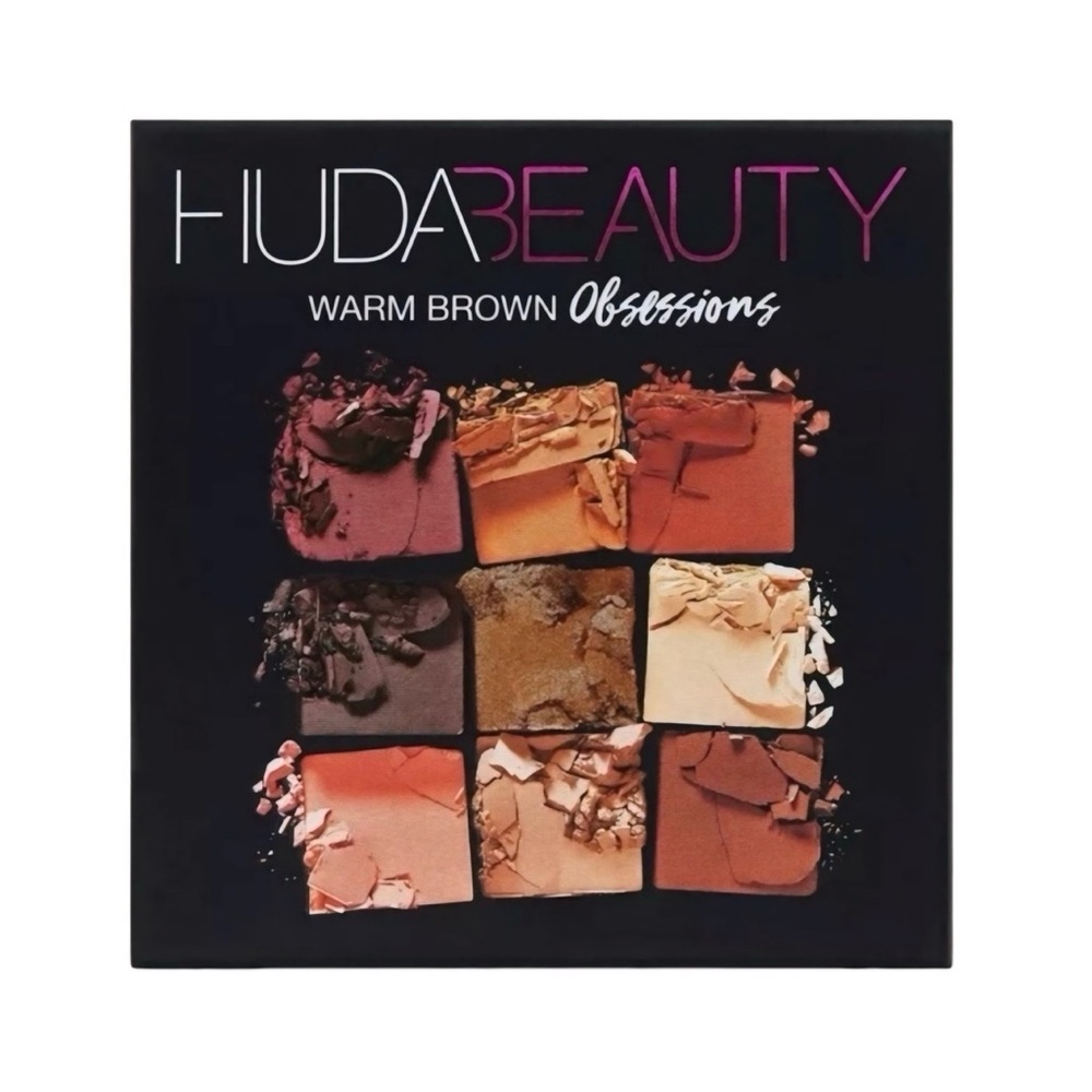 Huda Beauty Warm Brown Obsessions Mini Palette - Picture 1 of 3
